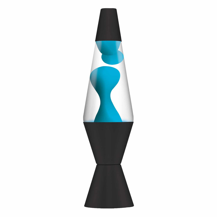 14.5″ LAVA LAMP NEON – BLUE/CLEAR/BLACK O7