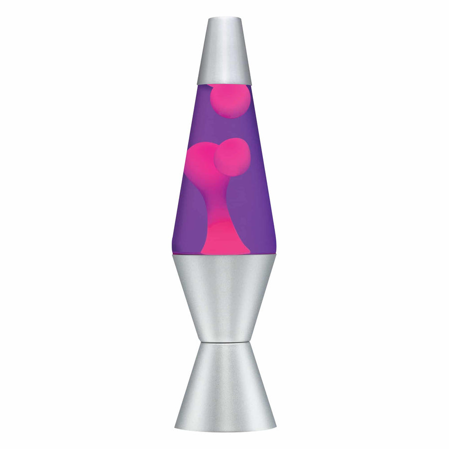 14.5” LAVA LAMP – PINK/PURPLE/SILVER Y6