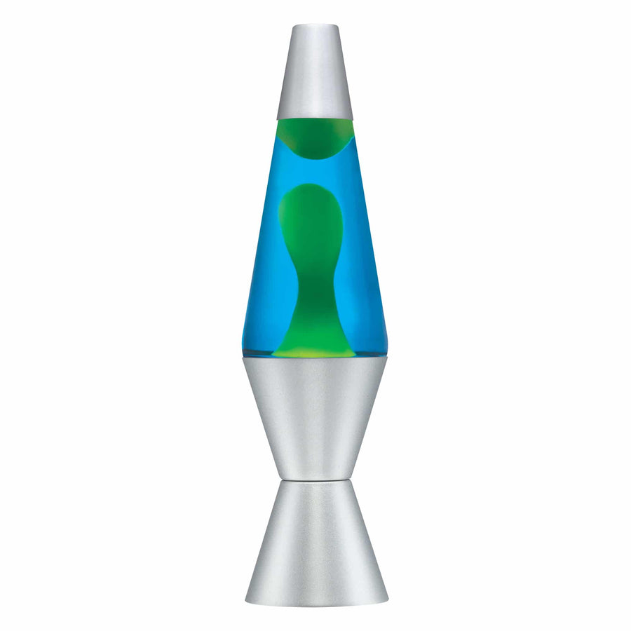 14.5” LAVA LAMP – YELLOW/BLUE/SILVER K8