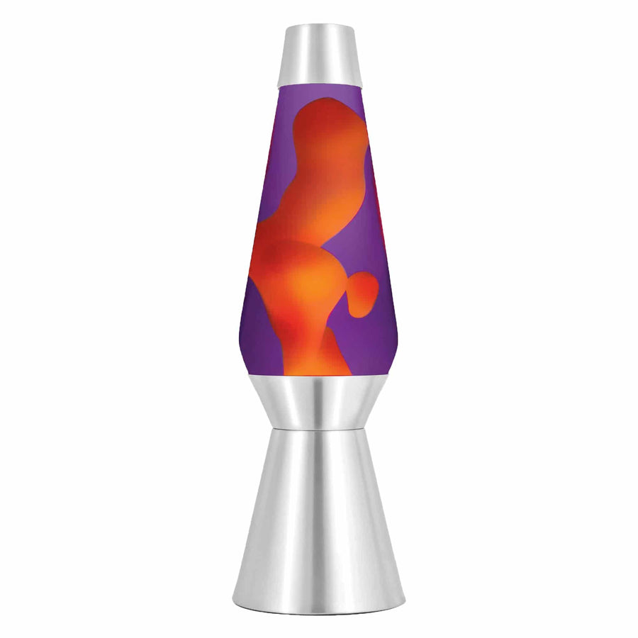 27″ LAVA LAMP GRANDE – YELLOW/PURPLE/SILVER W9